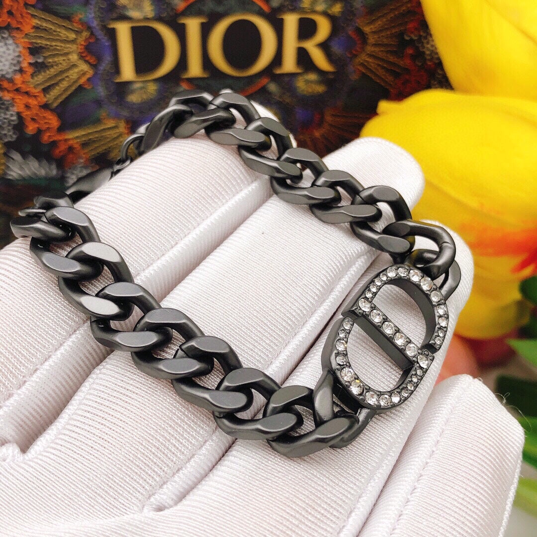 18K Dior 30 Montaigne Black Bracelet