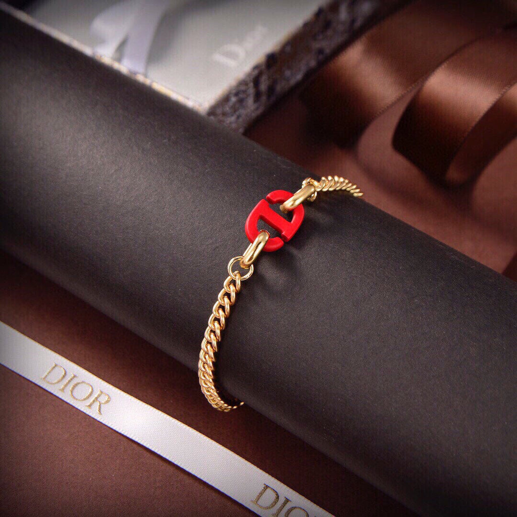 18K Dior Fuchsia Bracelet