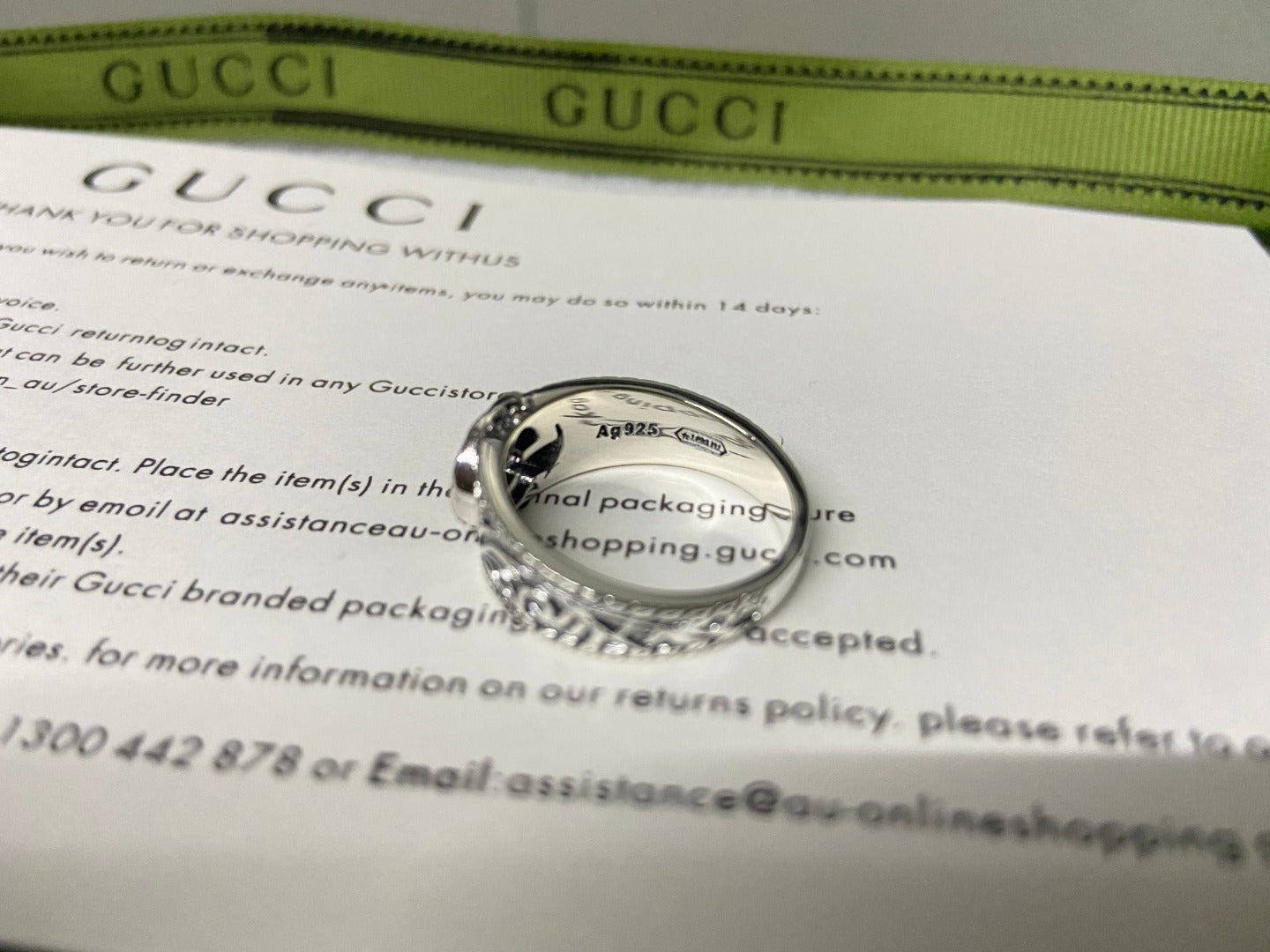 Gucci Interlocking G Ring