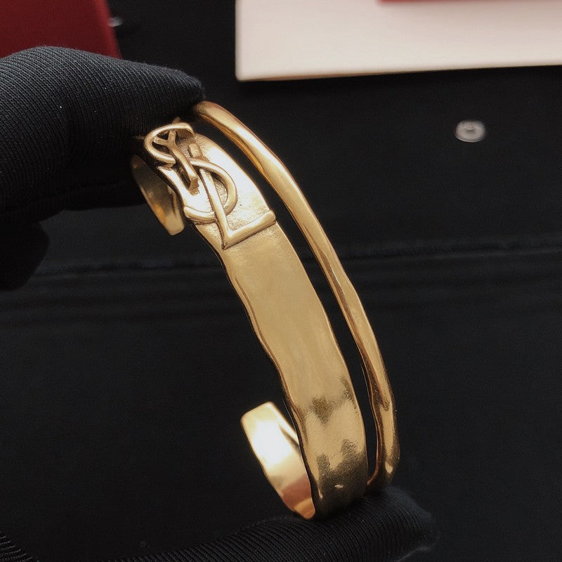 18K YSL Vintage Gold Bracelet