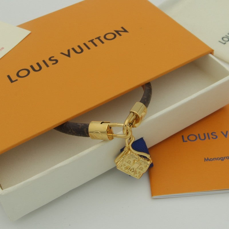 18K Louis Vuitton Dauphine Charm Bracelet