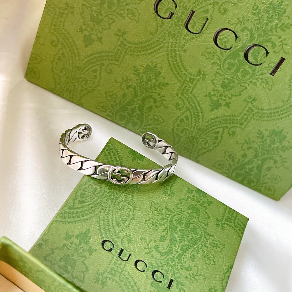 Gucci Interlocking G Rigid Bracelet