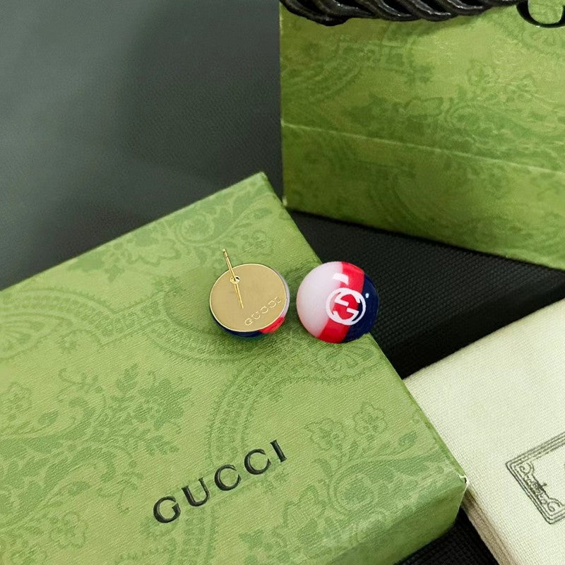 18K Gucci Color Earrings