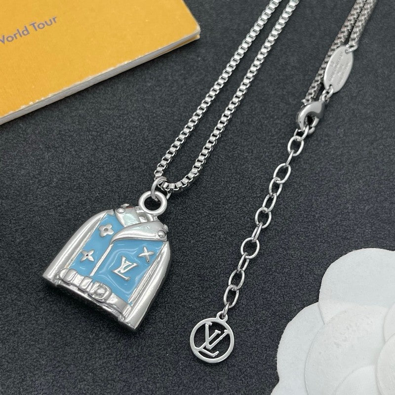 18K Louis Vuitton Dress Gold Necklace