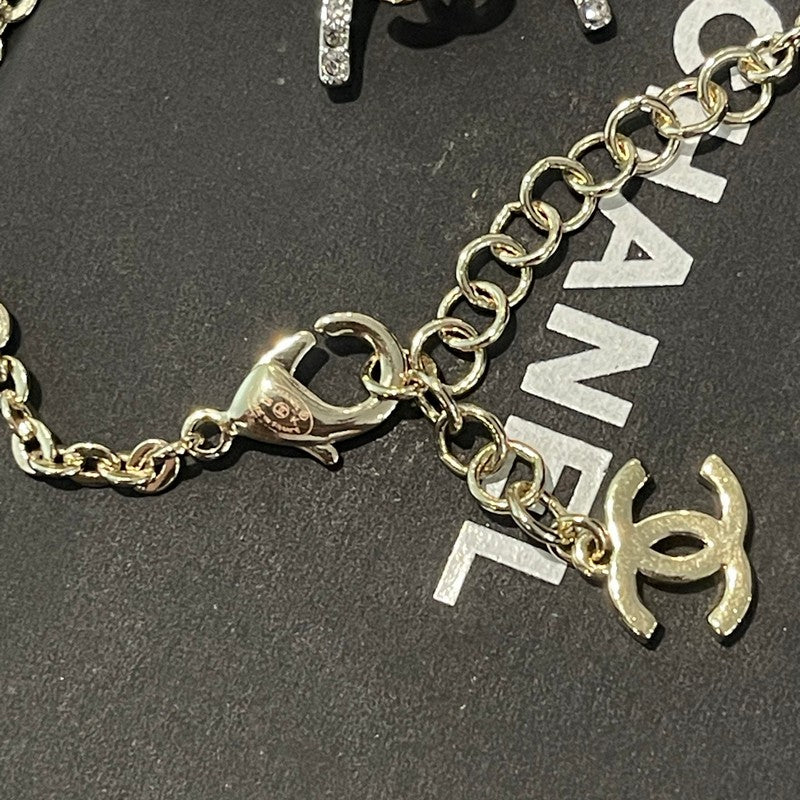 18K Chanel Bow Tie Chain Bracelet