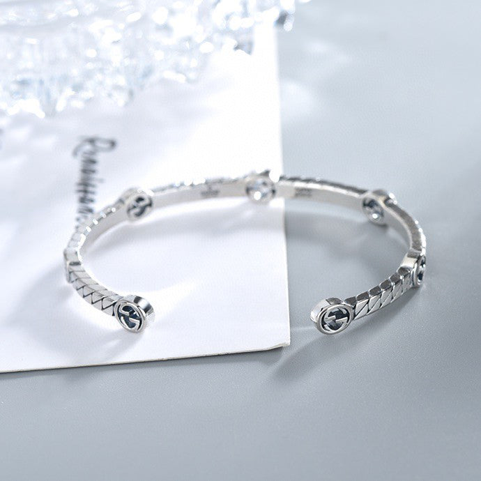 Gucci Thin Interlocking G Bracelet
