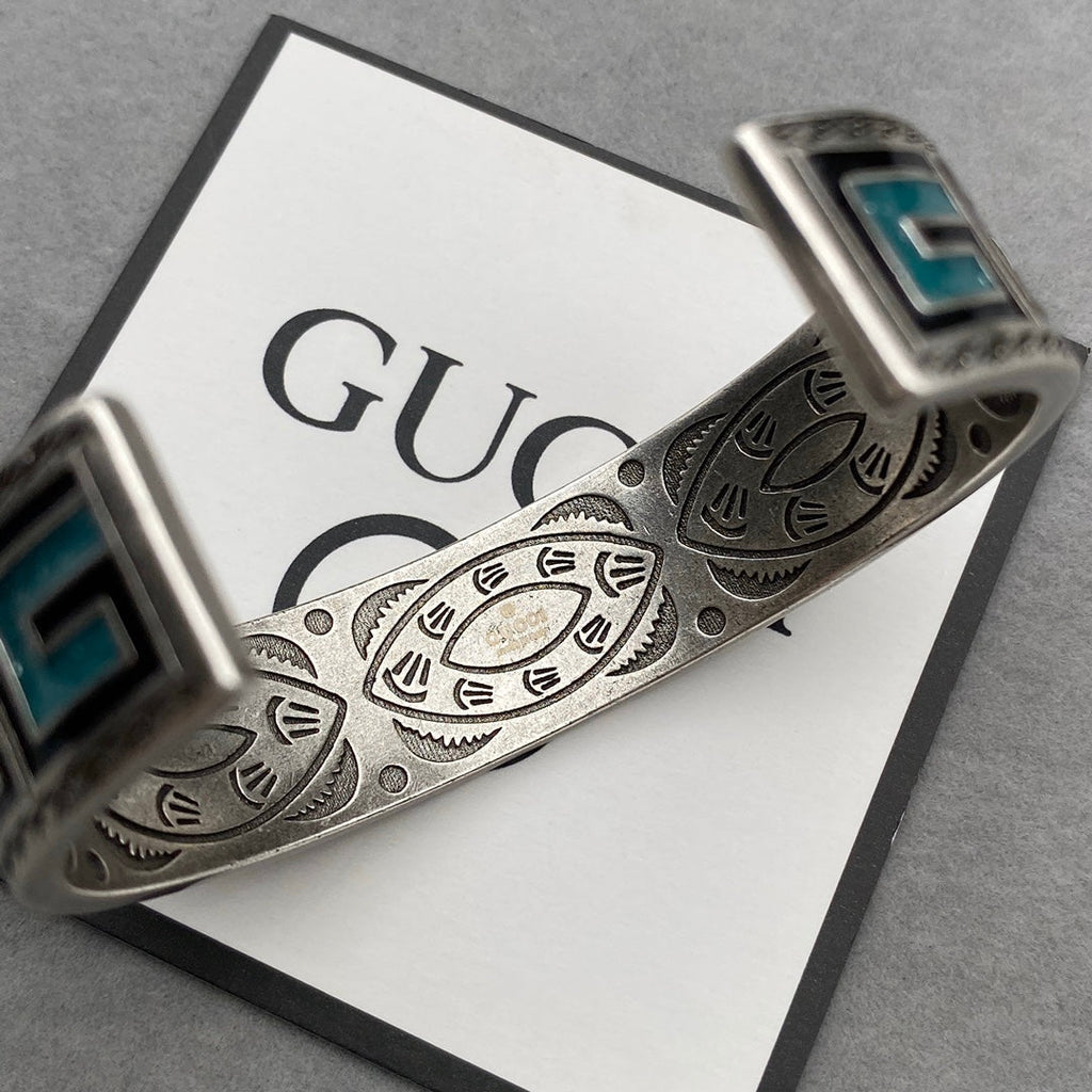Gucci Cube Yellow Wide Bracelet