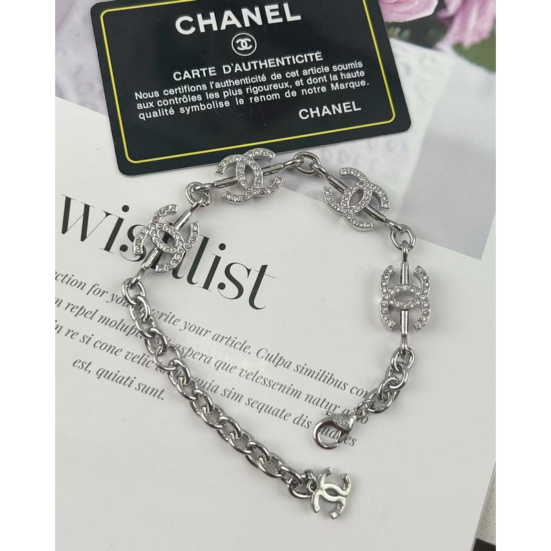 18K Chanel Gold Diamond Bracelet