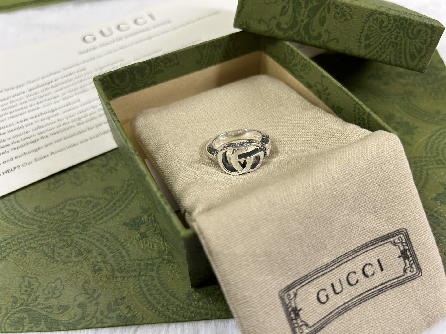 Gucci Marmont Key Open Ring