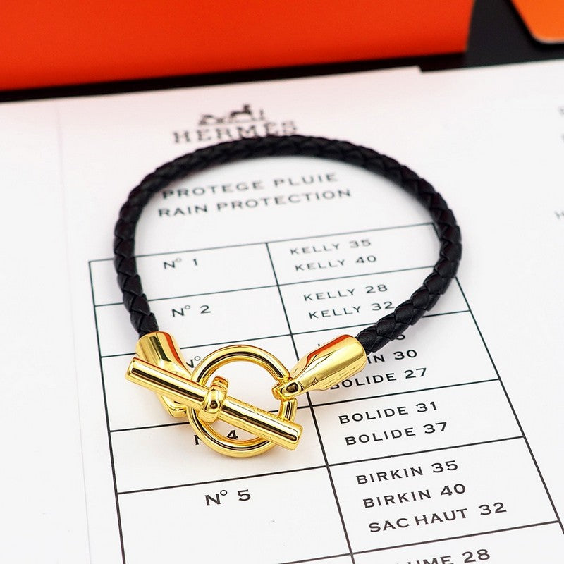 18K Black Glenan Hermes Bracelet