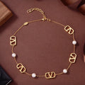 18K Valentino Garavani VLogo Necklace