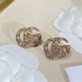 18K Gucci Crystals Earrings