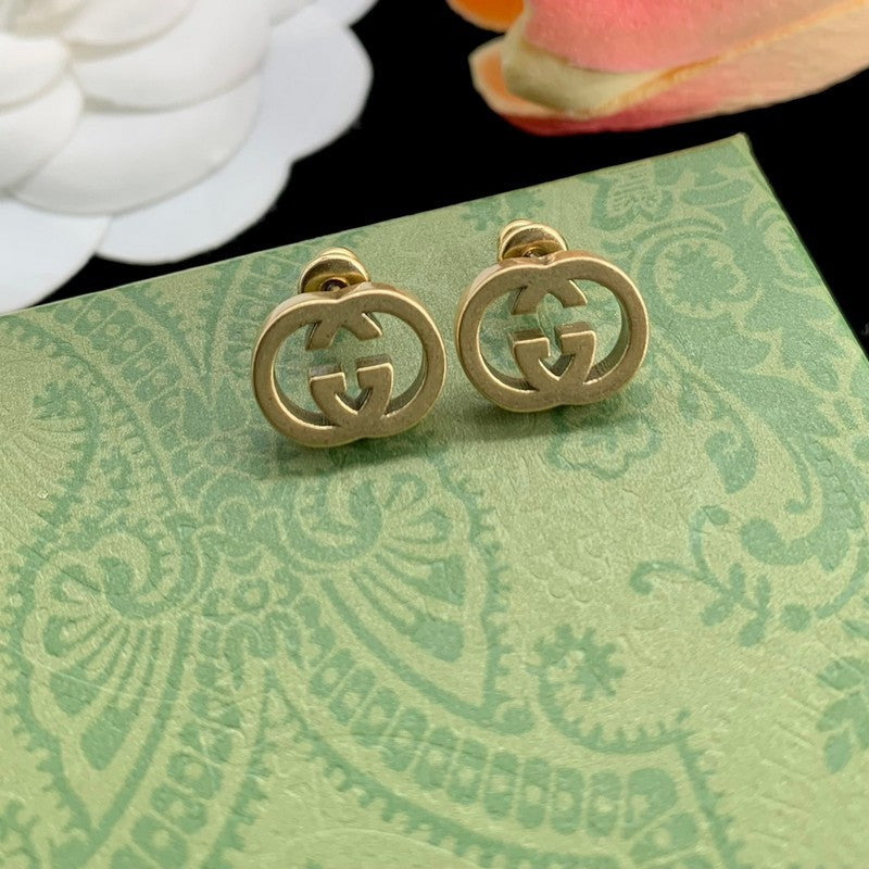 18K Gucci Gold Earrings