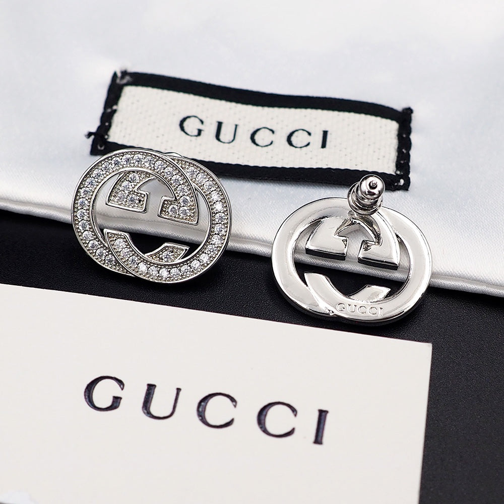 18K Gucci Diamonds Earrings