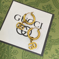 18K Gucci Hollow Earrings