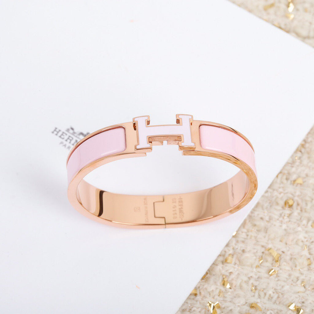 18K Clic Hermes Pink Bracelet