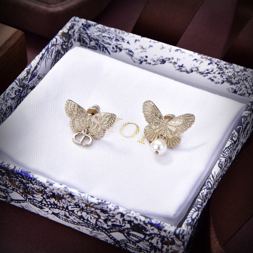 18K Dior M隆搂|tamorphose Earrings