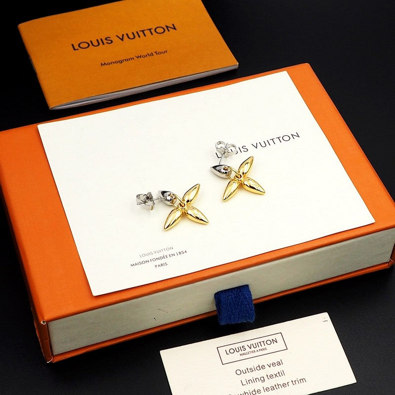 18K Louis Vuitton Louisette Earrings