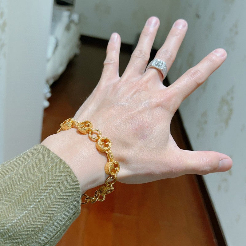 18K Gucci Chain Bracelet