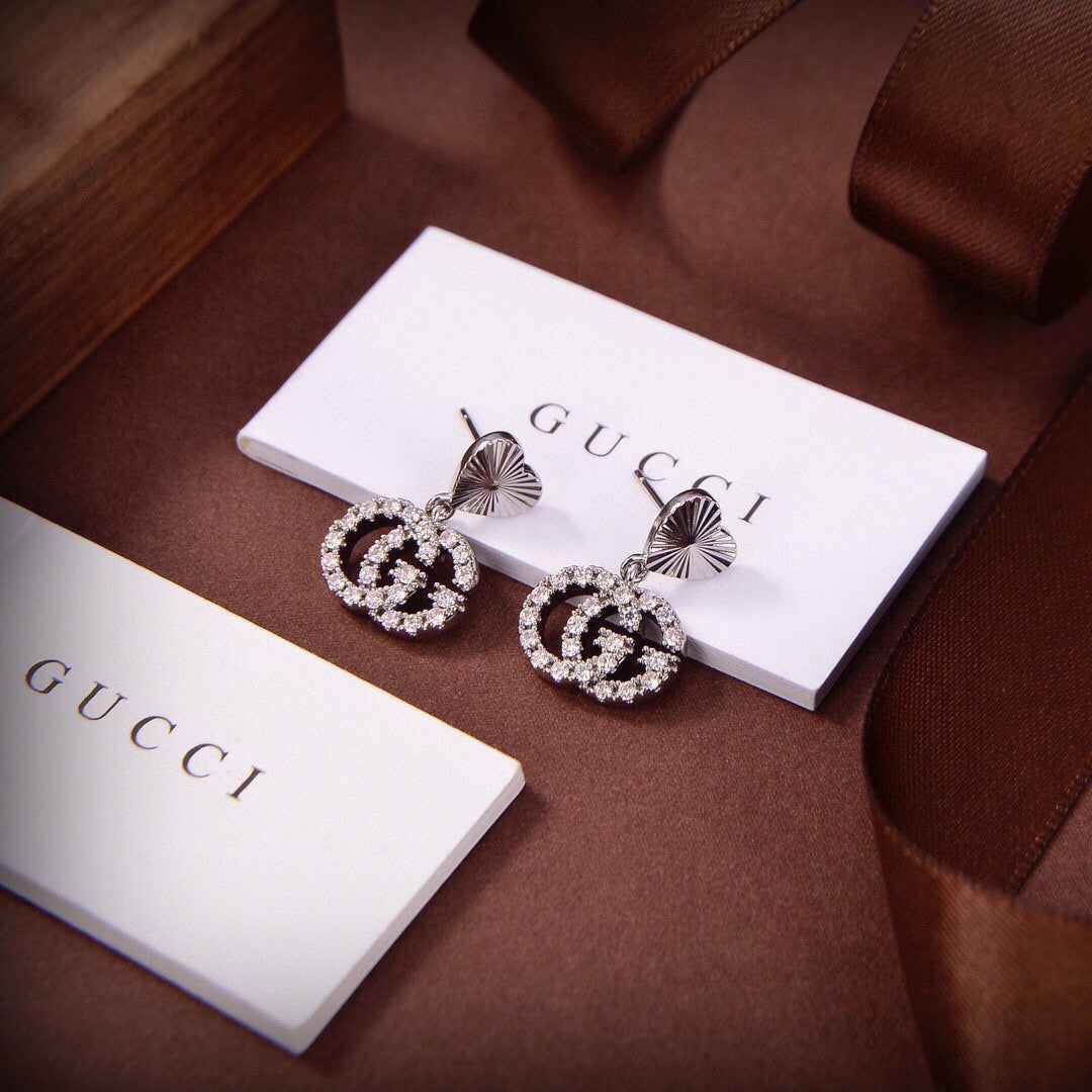 18K Gucci Running Earrings