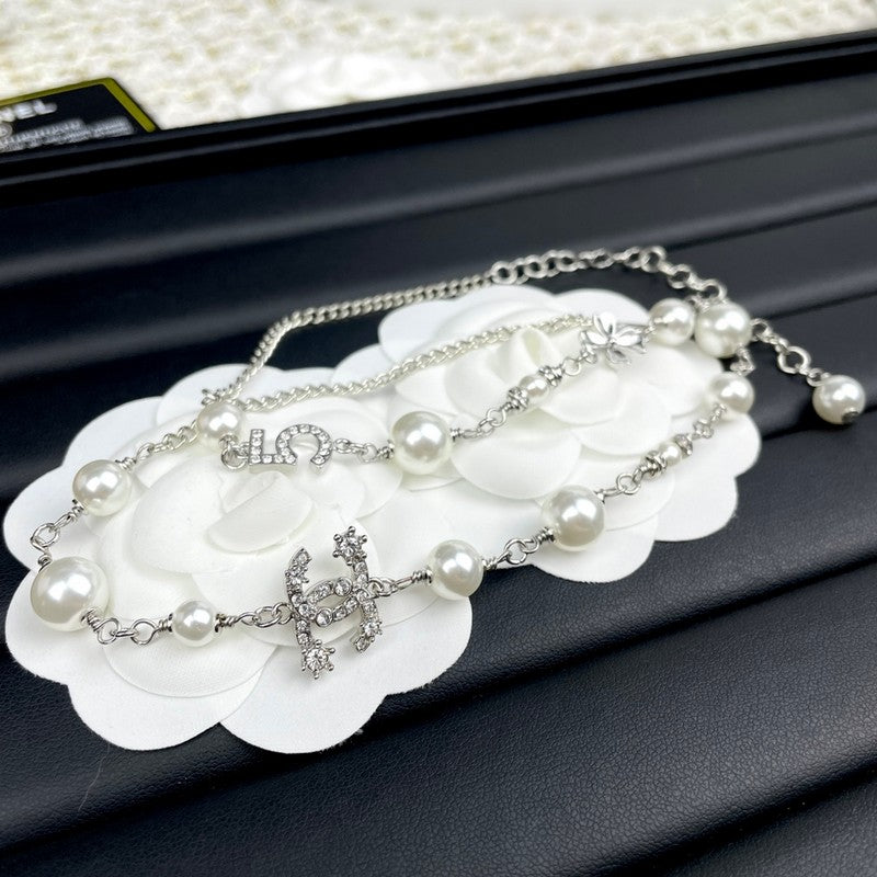 18K Chanel N.5 Choker Diamond Necklace
