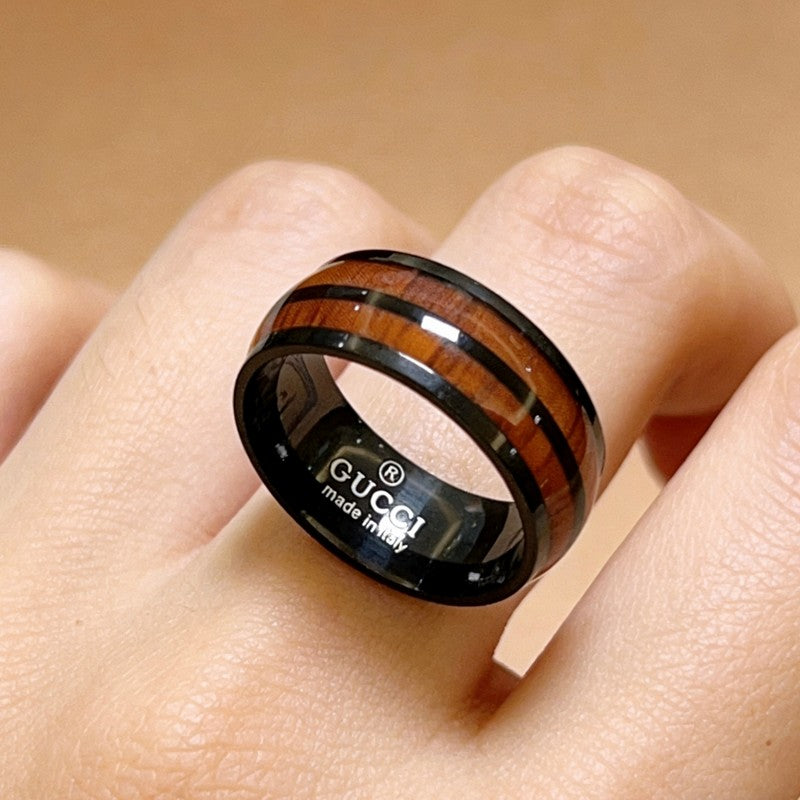 18K Gucci Anger Forest Black Ring