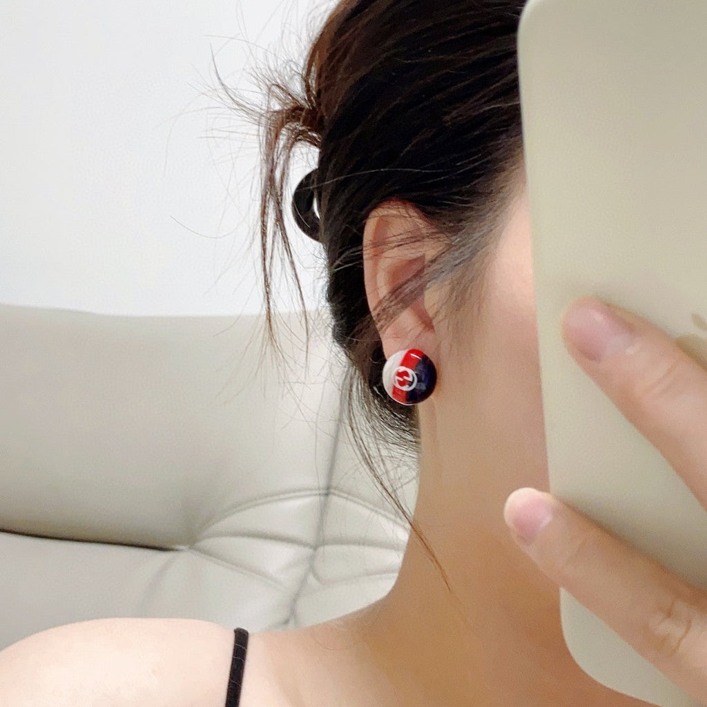 18K Gucci Color Earrings
