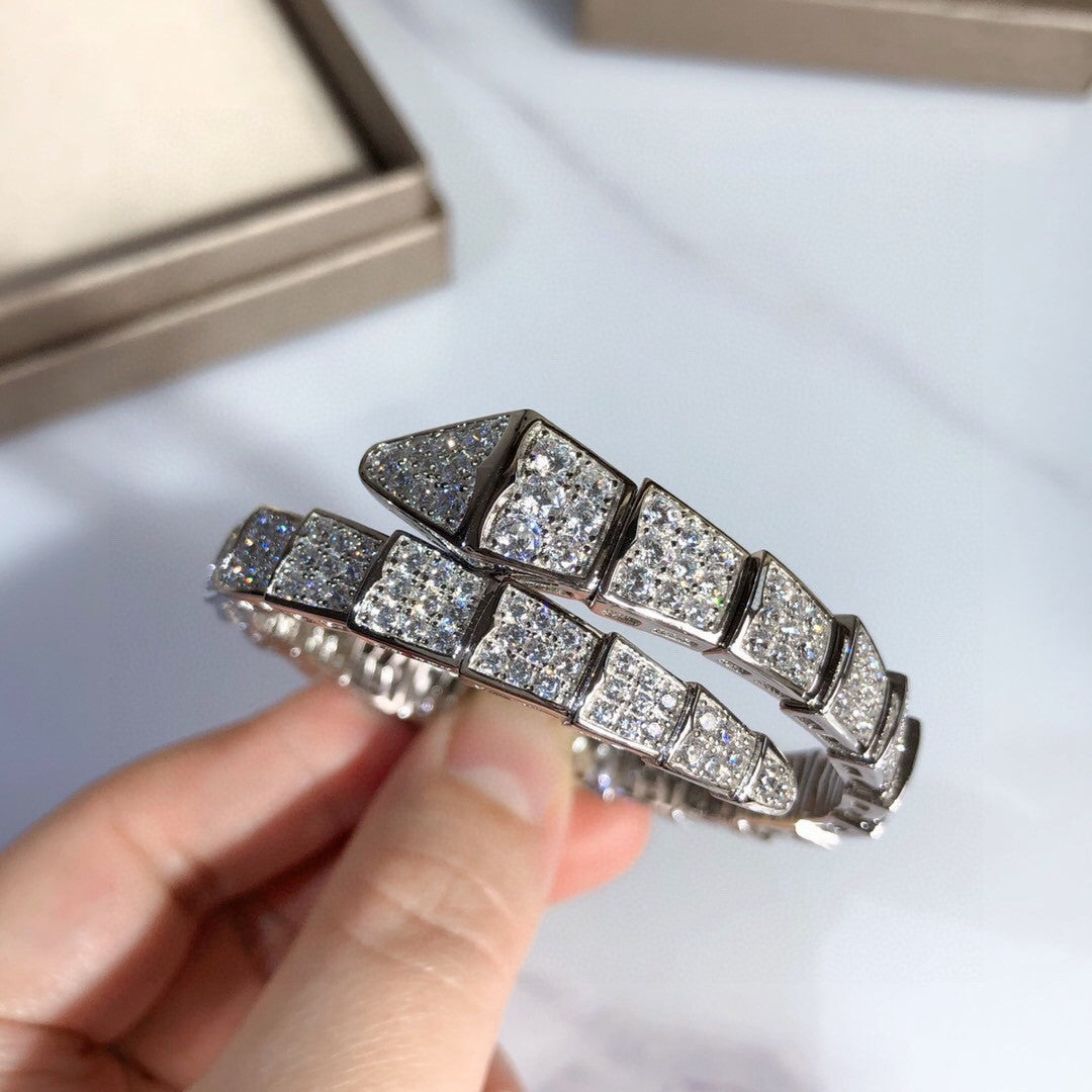 18K BVLGARI BV Serpenti Viper Bracelet
