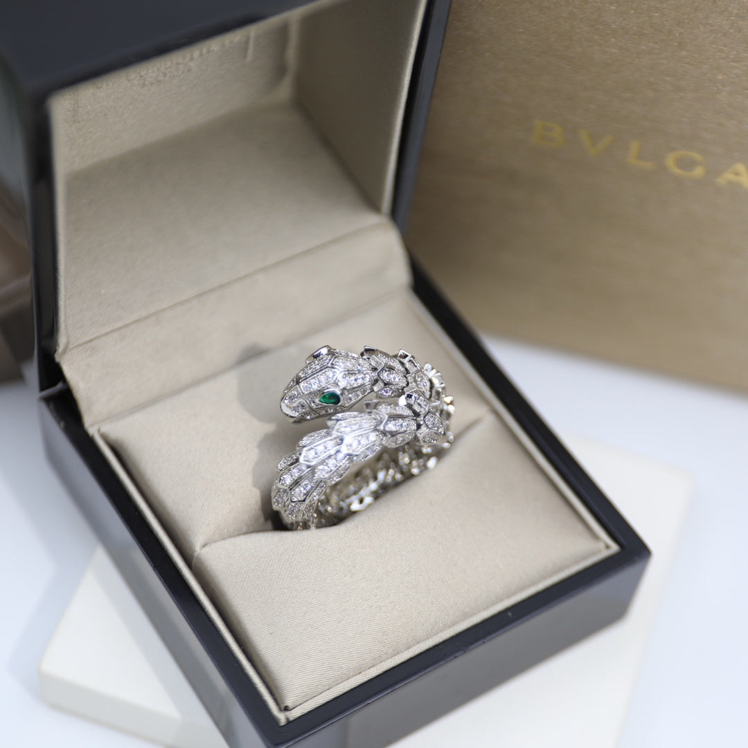 18K BVLGARI BV Serpenti Tubolari Ring