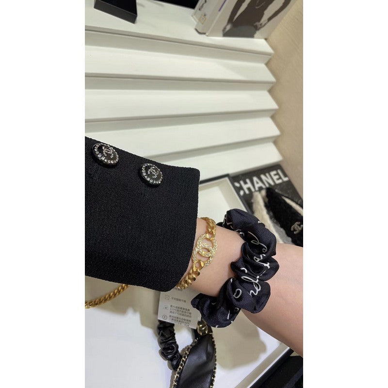 18K Chanel Diamond Chain Bracelet