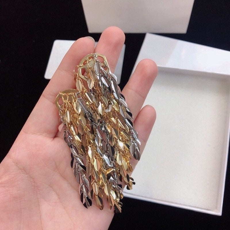 18K YSL Gold Earrings