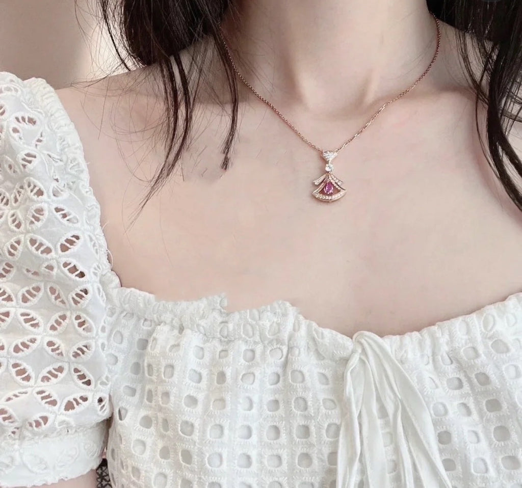 18K BVLGARI Divas' Dream Diamonds Necklace