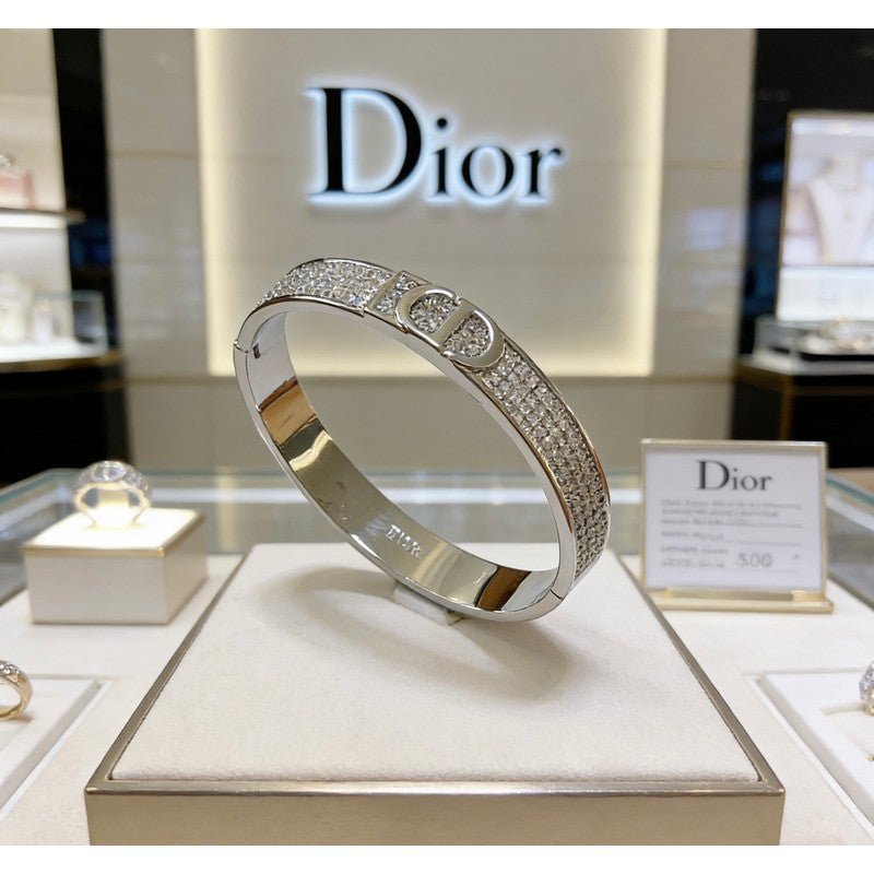 18K Dior Diamond Gold Bracelet