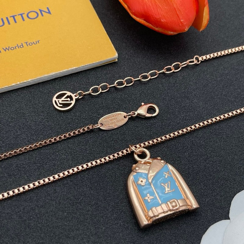 18K Louis Vuitton Dress Gold Necklace