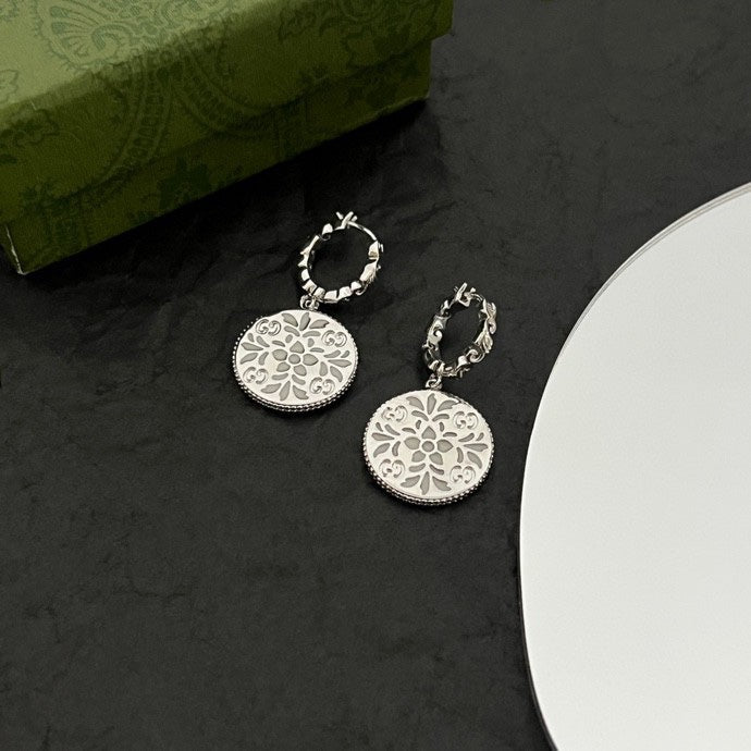 18K GucciG Icon Blooms Earrings