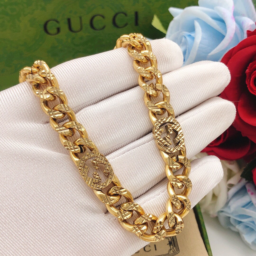 18K Gucci Chain Bracelet