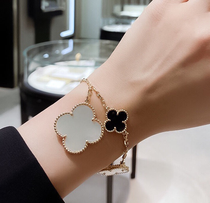 18K Van Cleef & Arpels Magic Alhambra Five Motifs Clover Bracelet