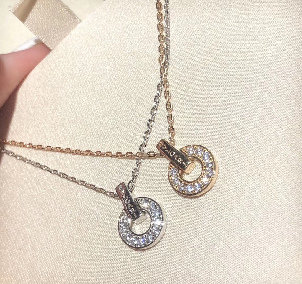 18K BVLGARI BV Diamonds Necklace