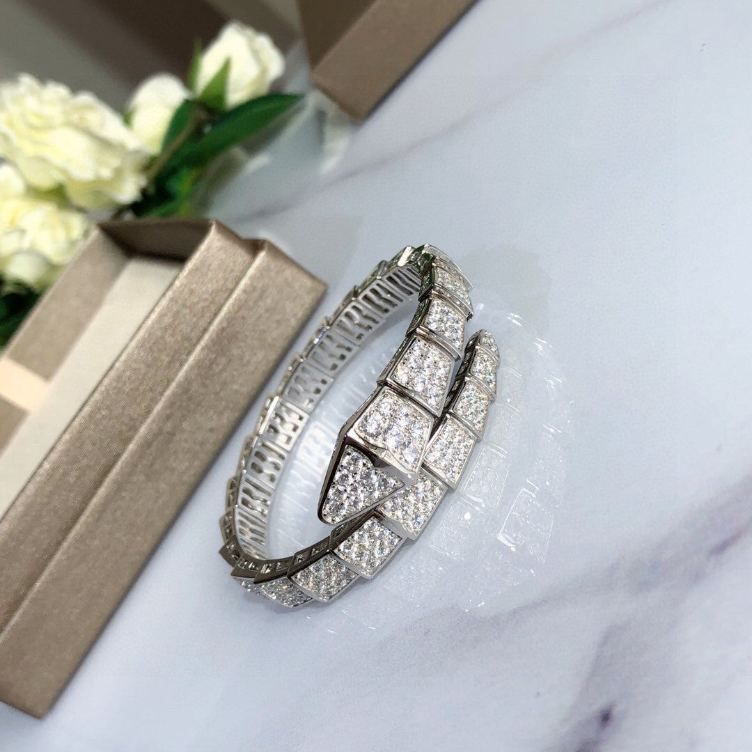 18K BVLGARI BV Serpenti Viper Bracelet