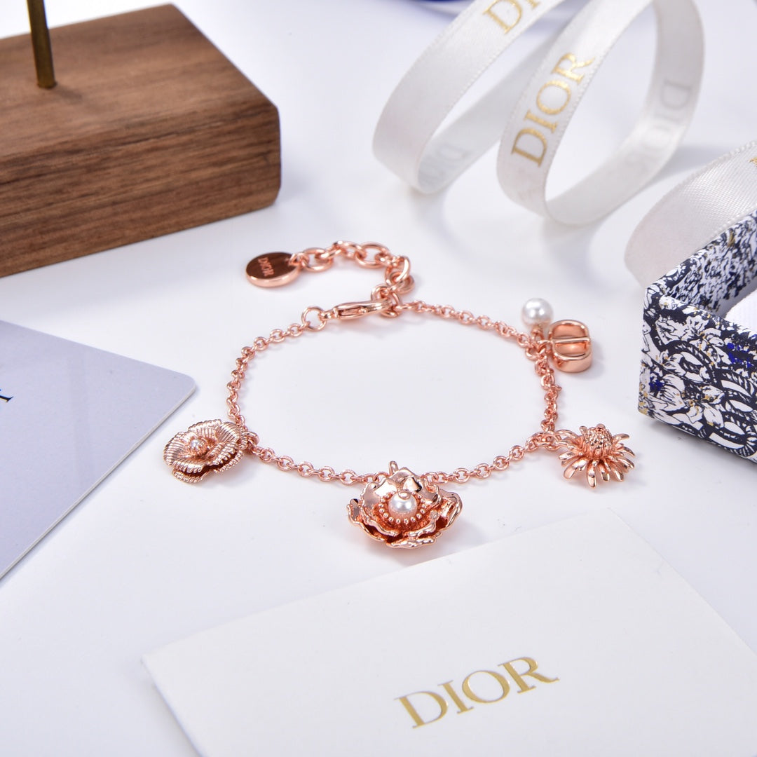 18K Dior D-Millefiori Bracelet