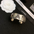 18K Chanel Black & White Cuff Bracelet