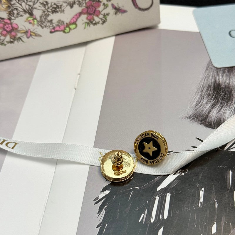 18K Dior Night Code Earrings