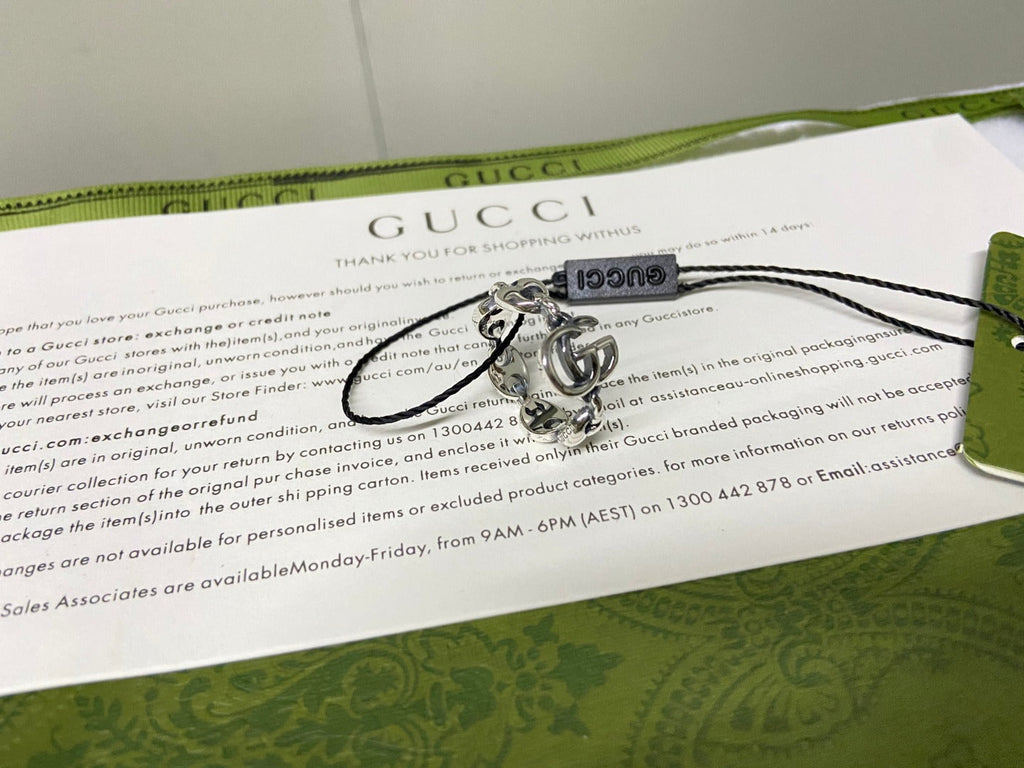 Gucci Interlocking G Chain Ring