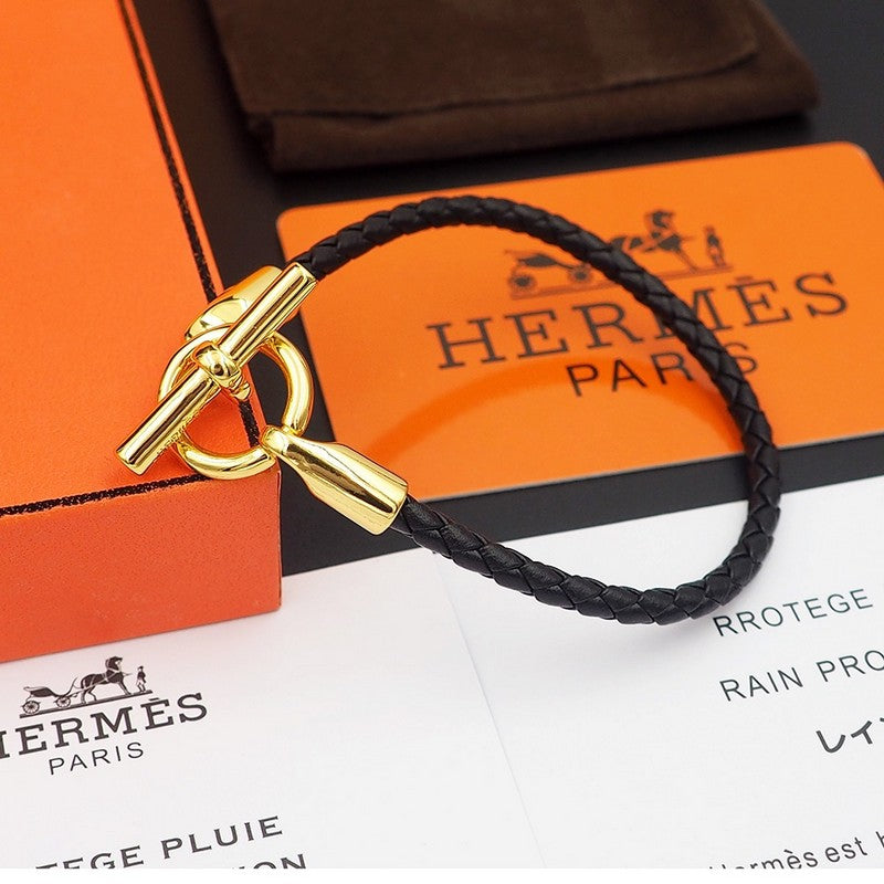 18K Black Glenan Hermes Bracelet