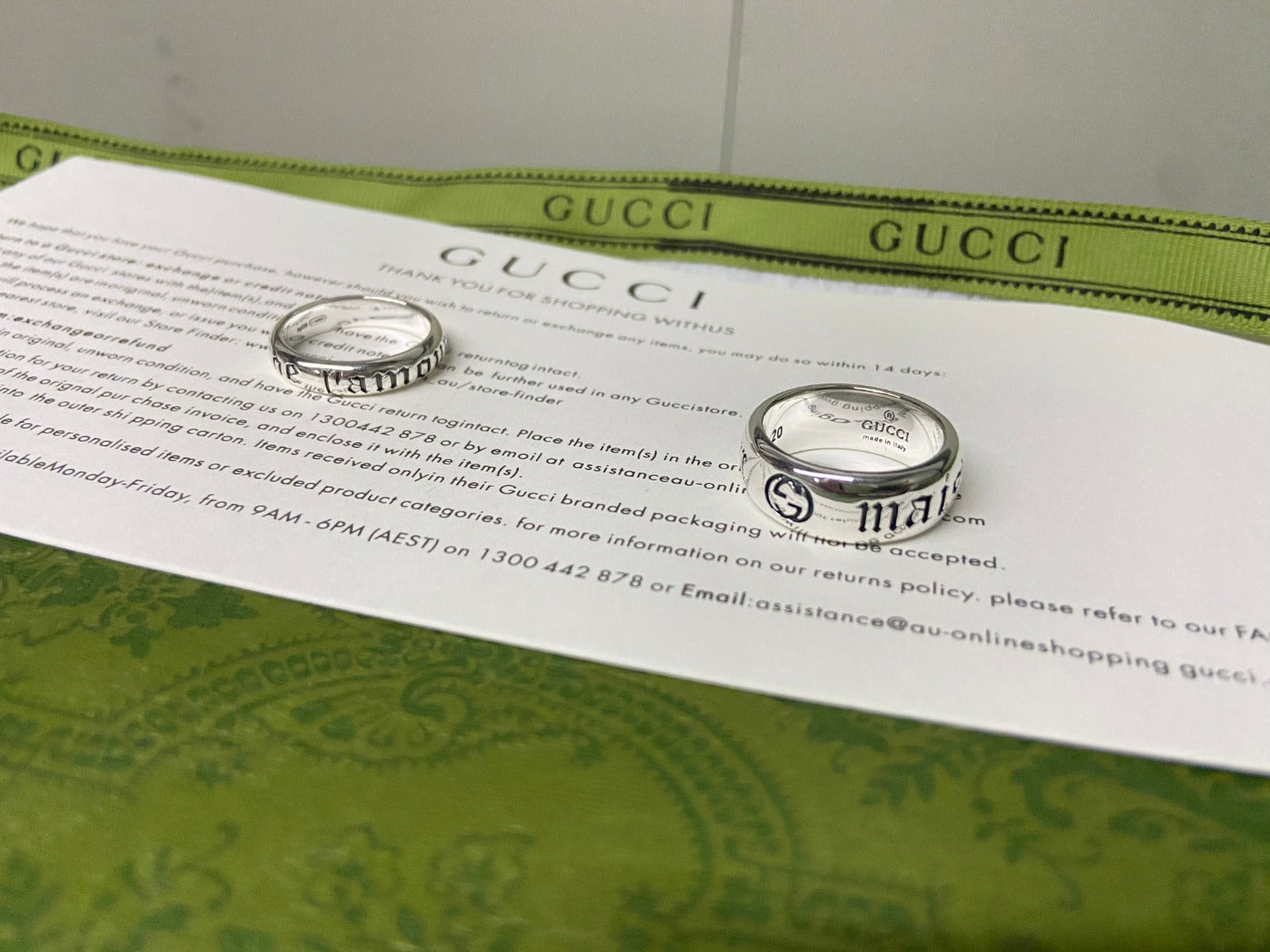 Gucci Maison de l'Amour Ring