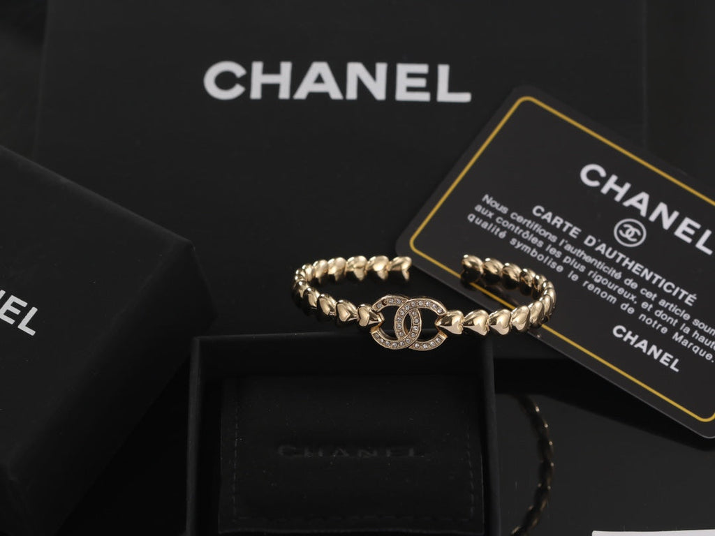 18K Chanel Open Cuff Bracelet