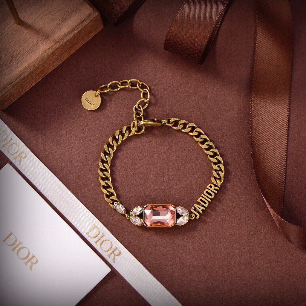 18K Dior J'Adior Multicolor Crystals Bracelet