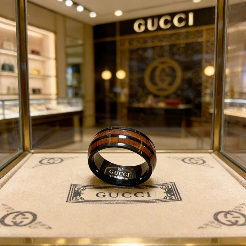 18K Gucci Anger Forest Black Ring