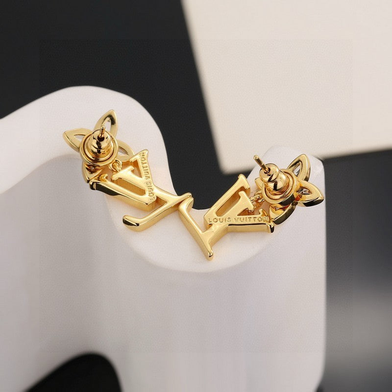 18K Louis Vuitton Iconic Diamond Earrings
