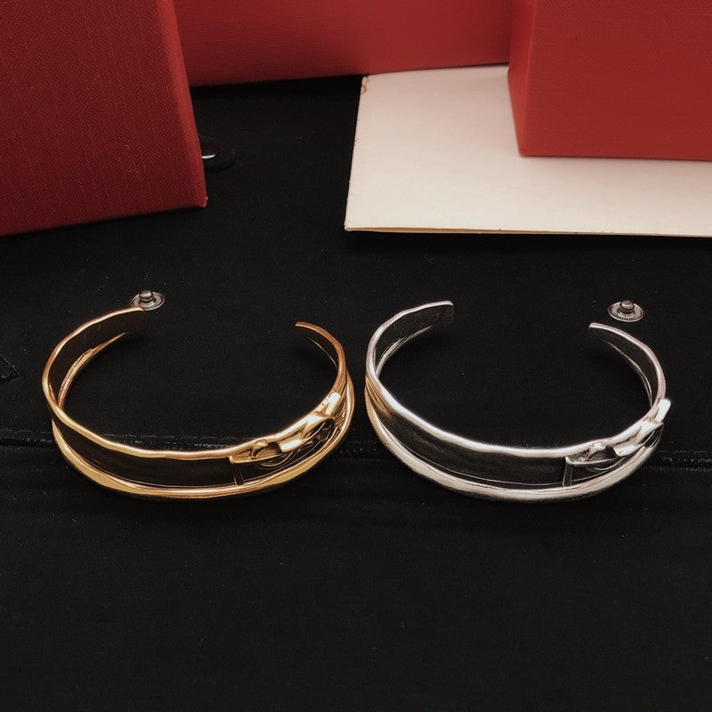 18K YSL Vintage Gold Bracelet